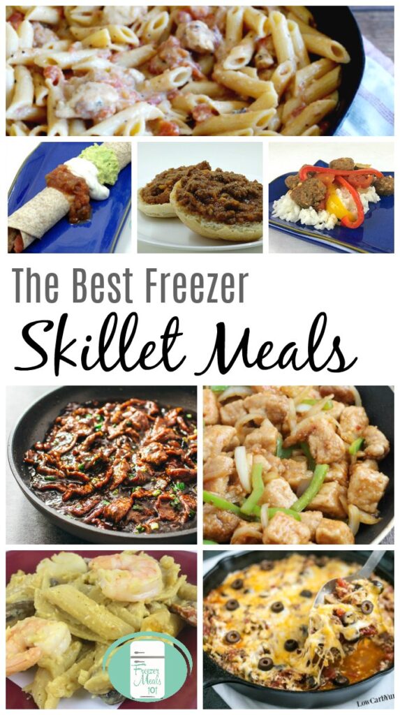 The Best Freezer Skillet Meals - Freezer Meals 101