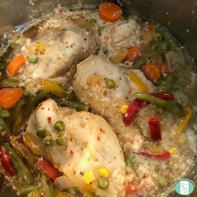 Italian Chicken and Veggies in the Instant Pot