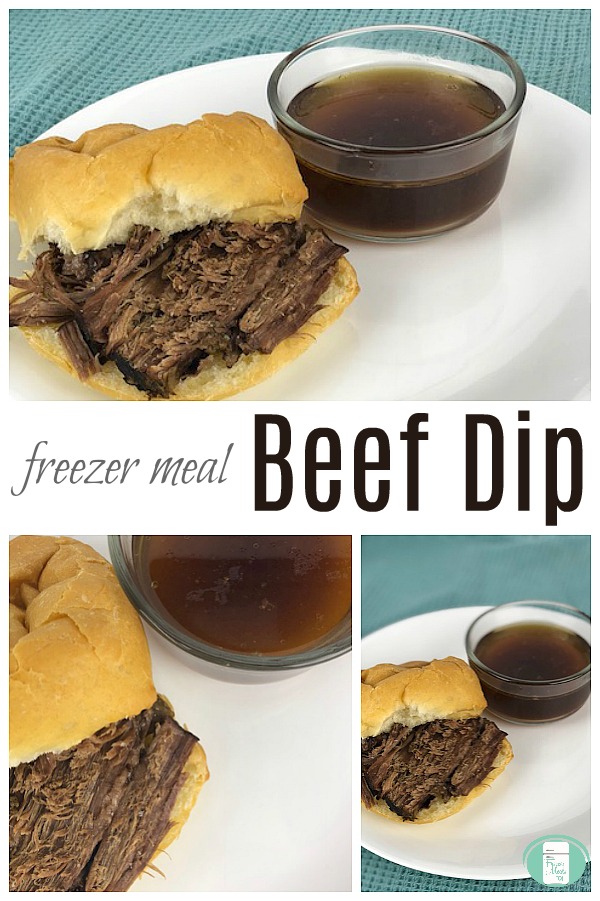 Make Ahead Beef Dip #freezermeals101 #freezercooking #freezermeals #beefdip #easyrecipes