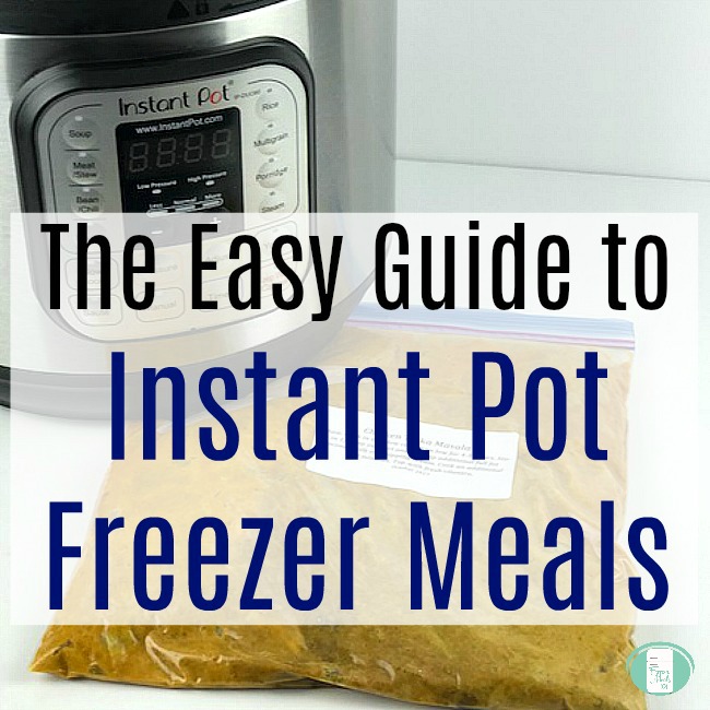 The Easy Guide to Instant Pot Freezer Meals