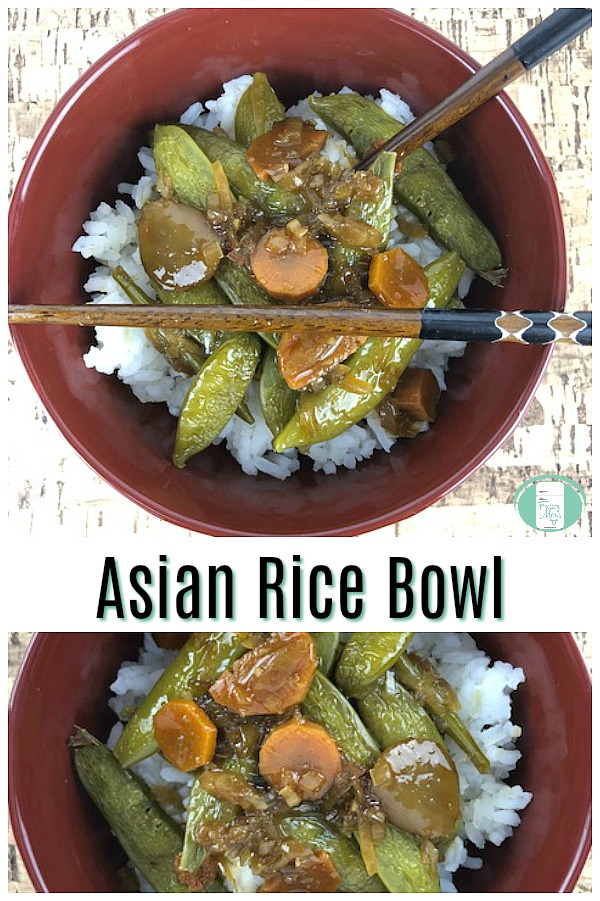 Asian Rice Bowl #freezermeals101 #freezercooking #makeaheadmeals