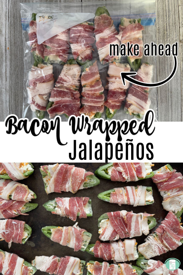 clear bag with bacon wrapped stuffed jalapeños