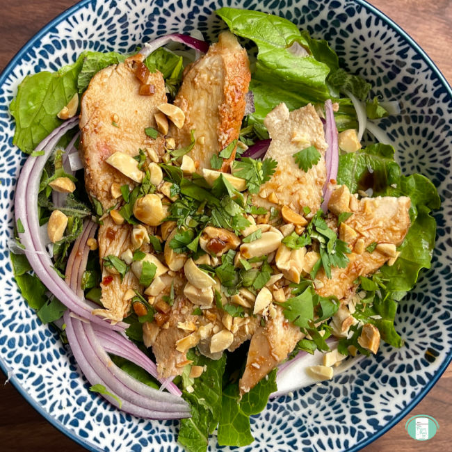 Thai Noodle Salad with Chicken