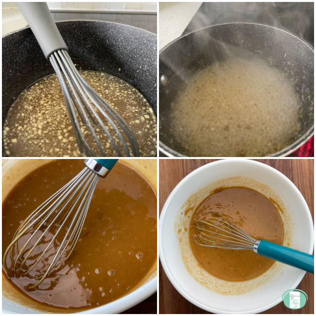 sauce being made in a stovetop pot