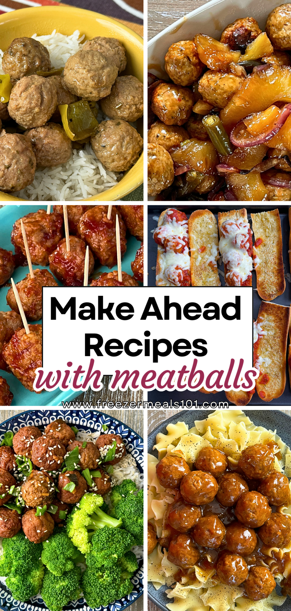 Easy Recipes Using Frozen Meatballs - Freezer Meals 101