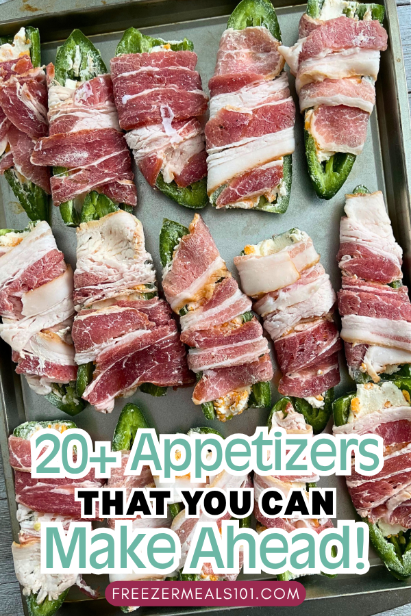 halved jalapenos stuffed with cheeses wrapped in raw bacon