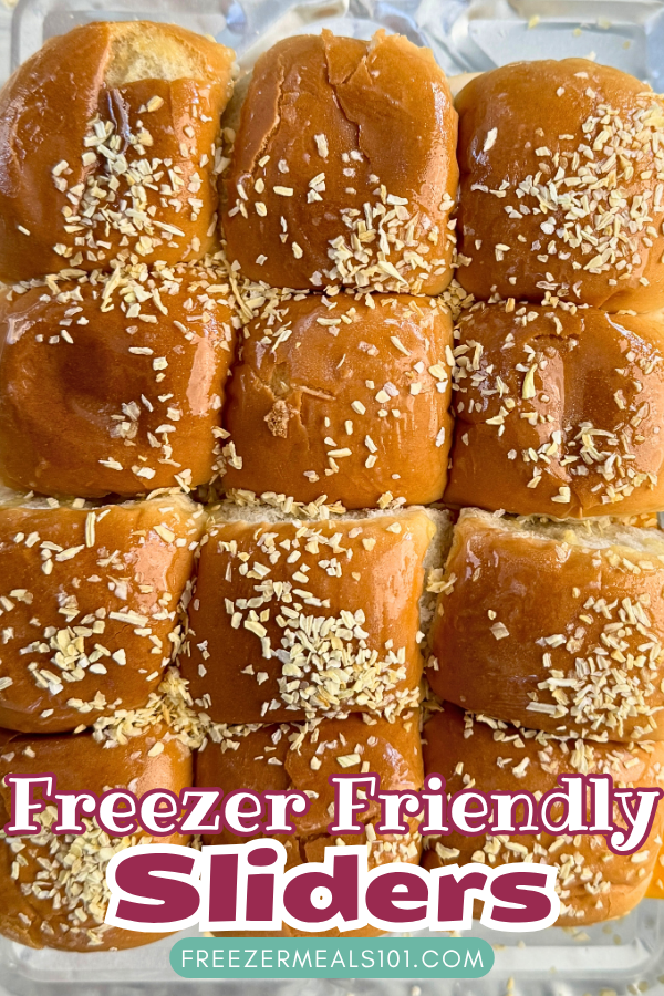 buns topped with melted butter and dry onion