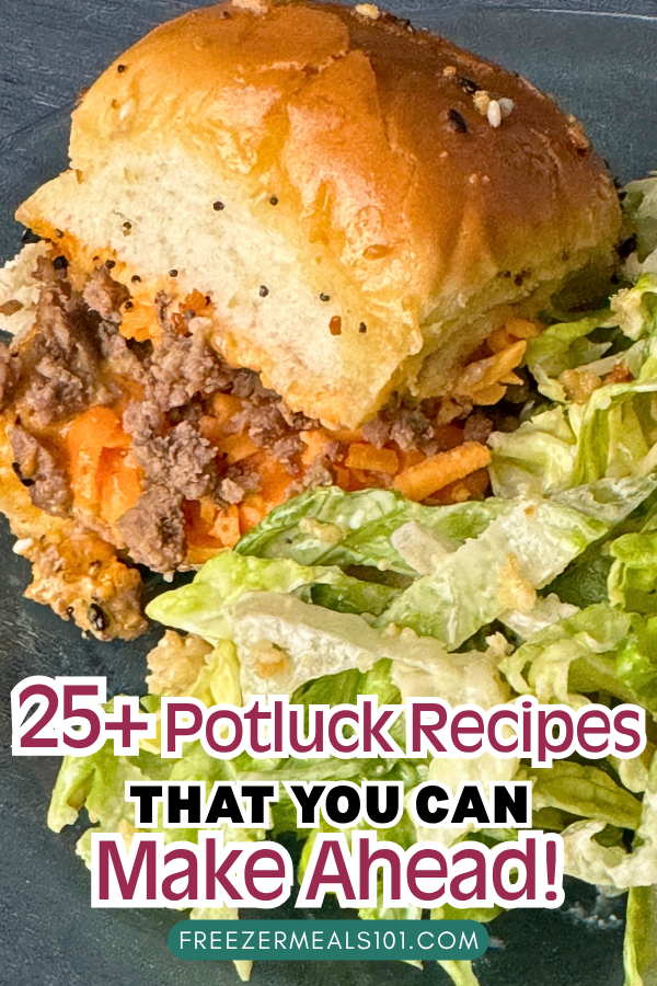 bun filled with ground beef and cheddar cheese next to salad on a plate